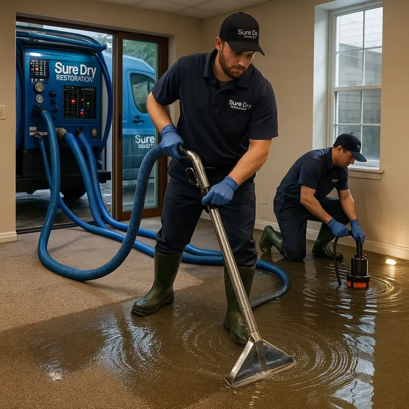 Water Extraction and Removal process in Winsted, CT